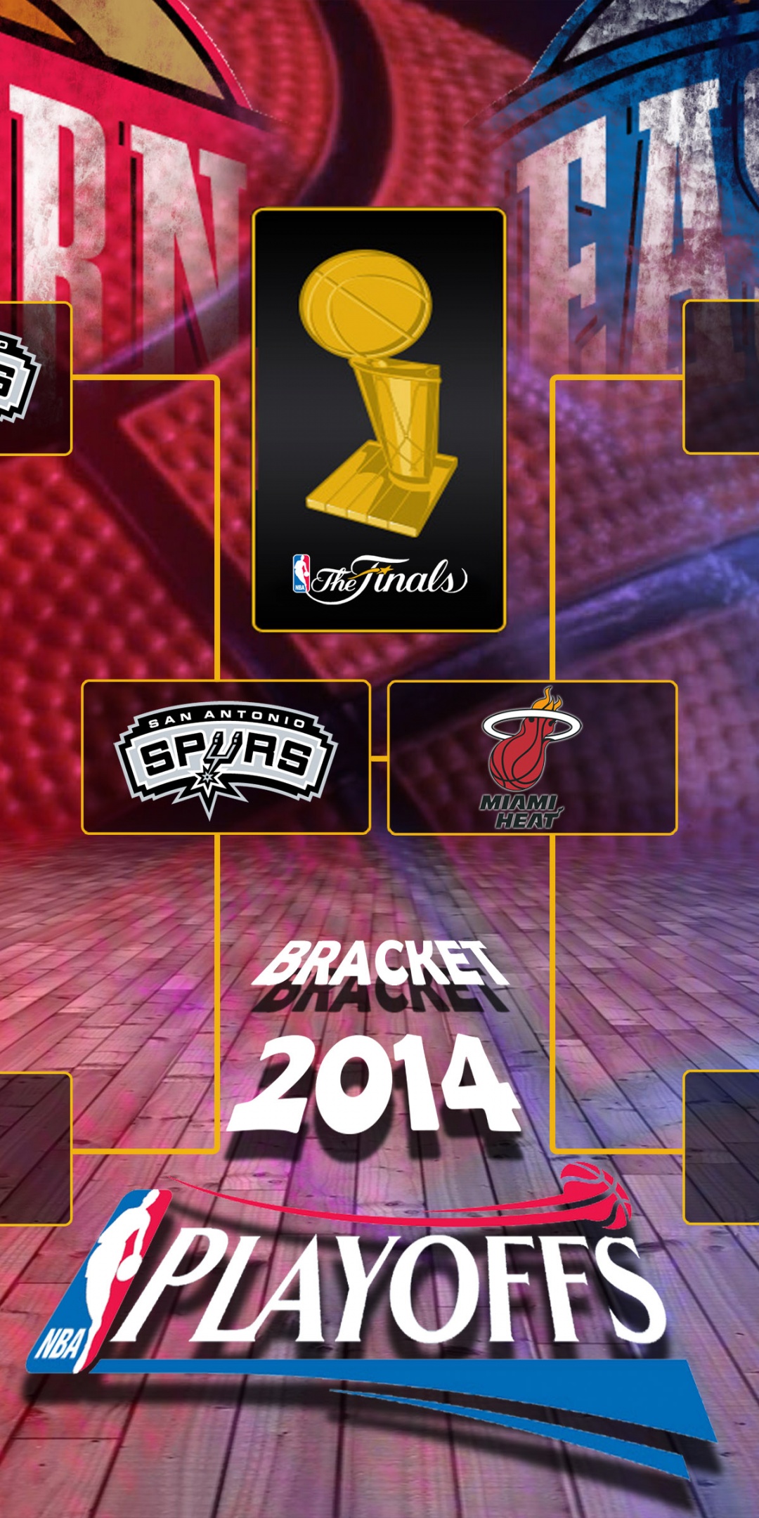 The Finals 2014 NBA Playoffs Bracket