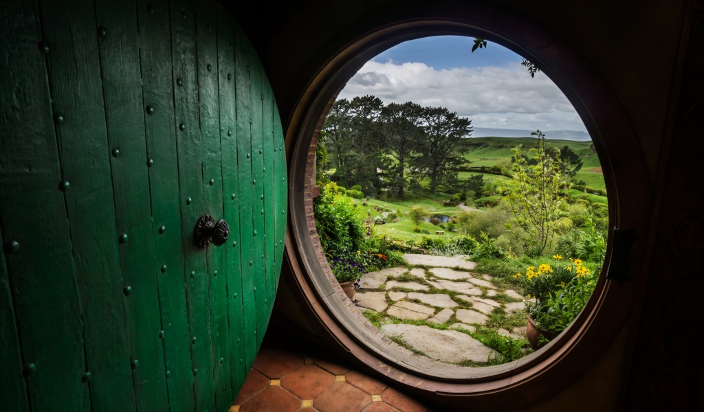 The Hobbit House Door