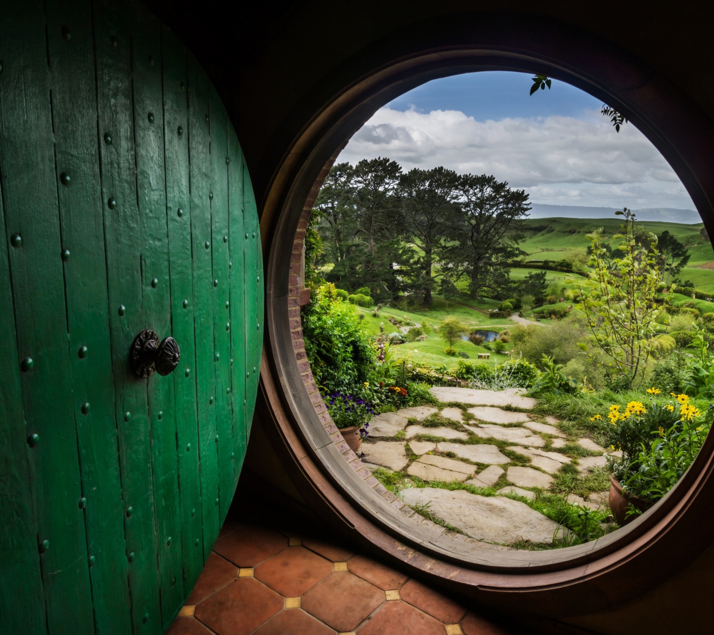 The Hobbit House Door