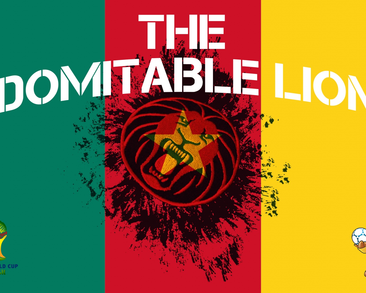 The Indomitable Lions Cameroon Football Crest