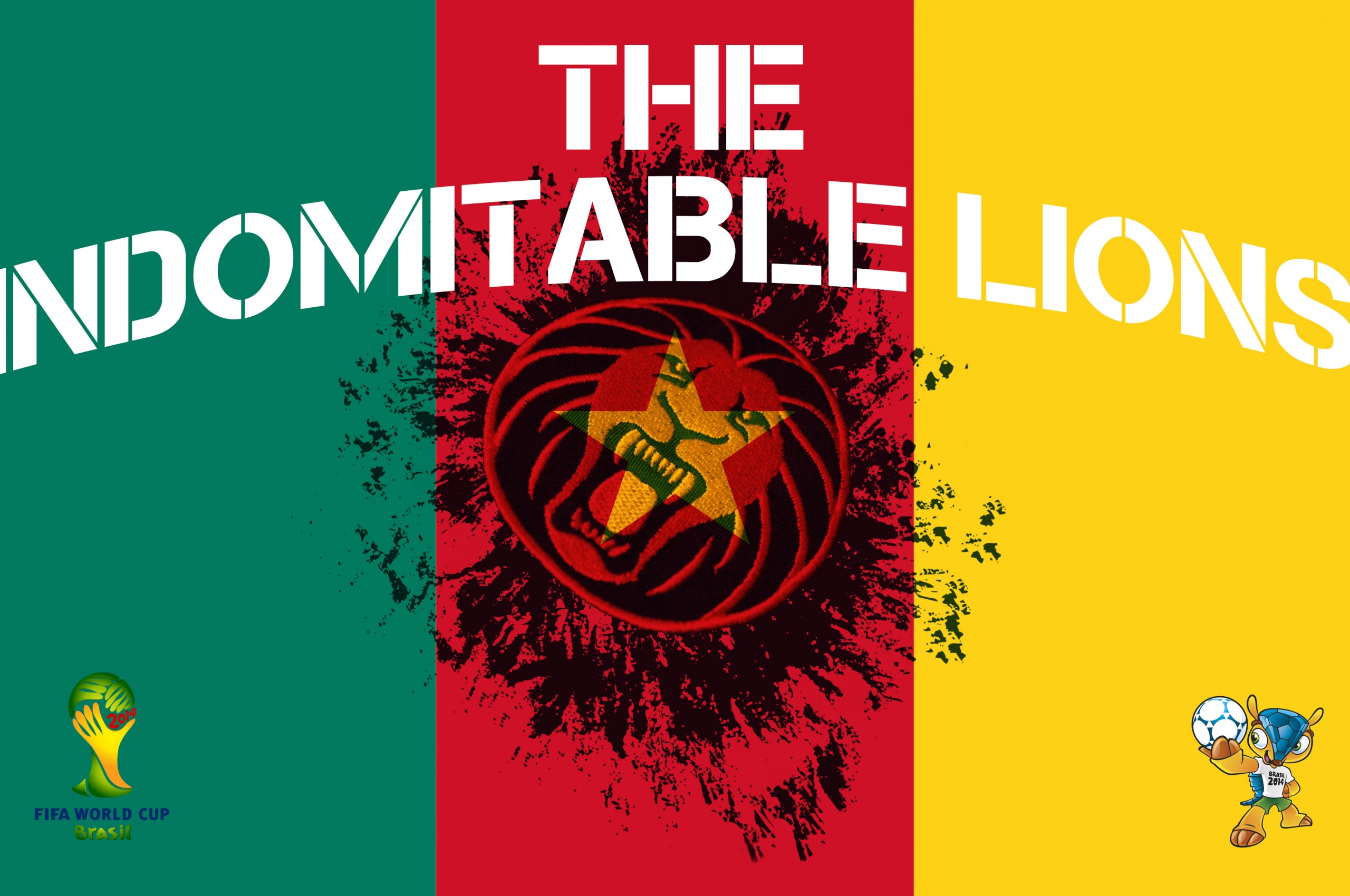 The Indomitable Lions Cameroon Football Crest