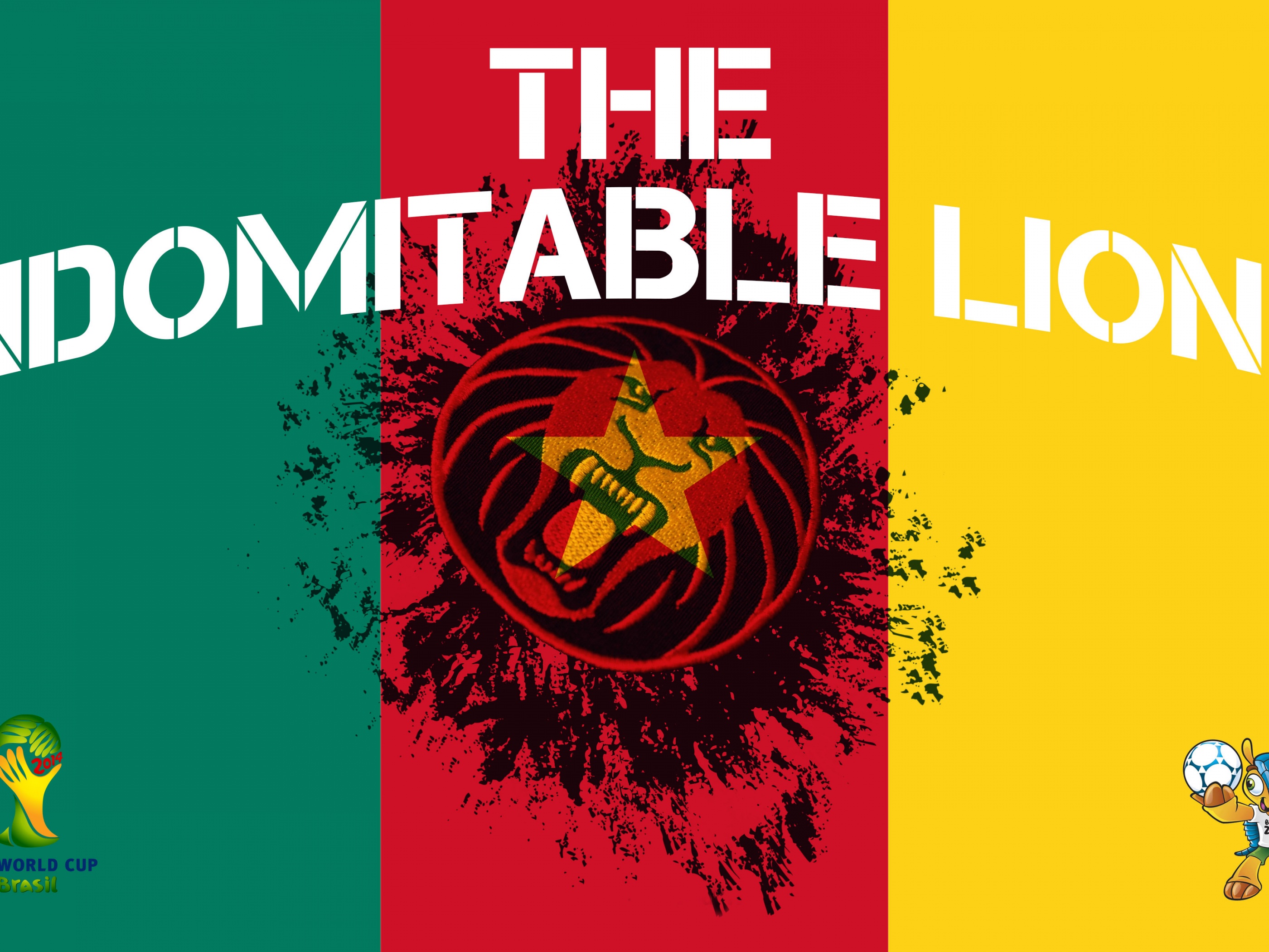 The Indomitable Lions Cameroon Football Crest