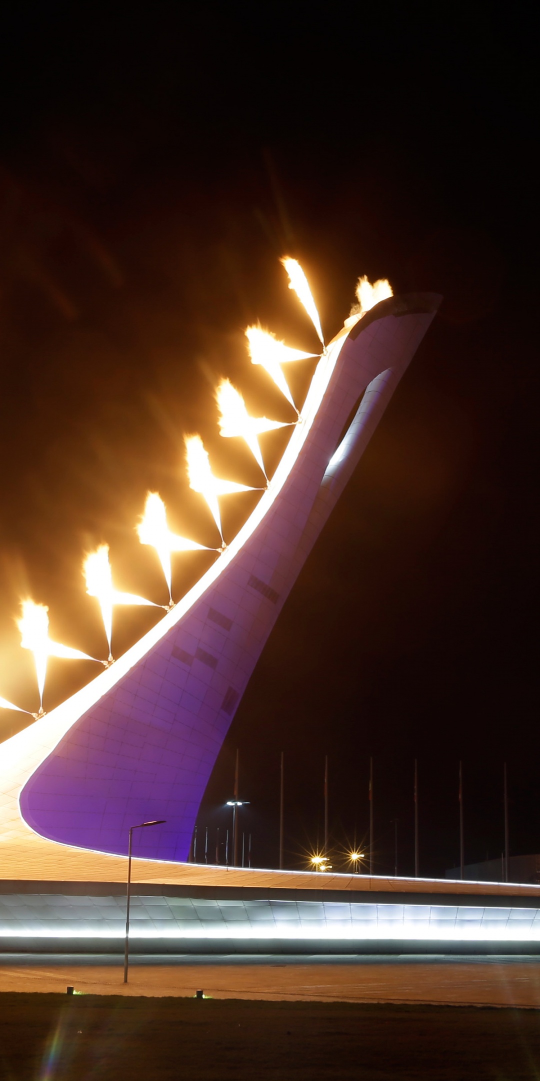 The Olympic Flame - Sochi 2014