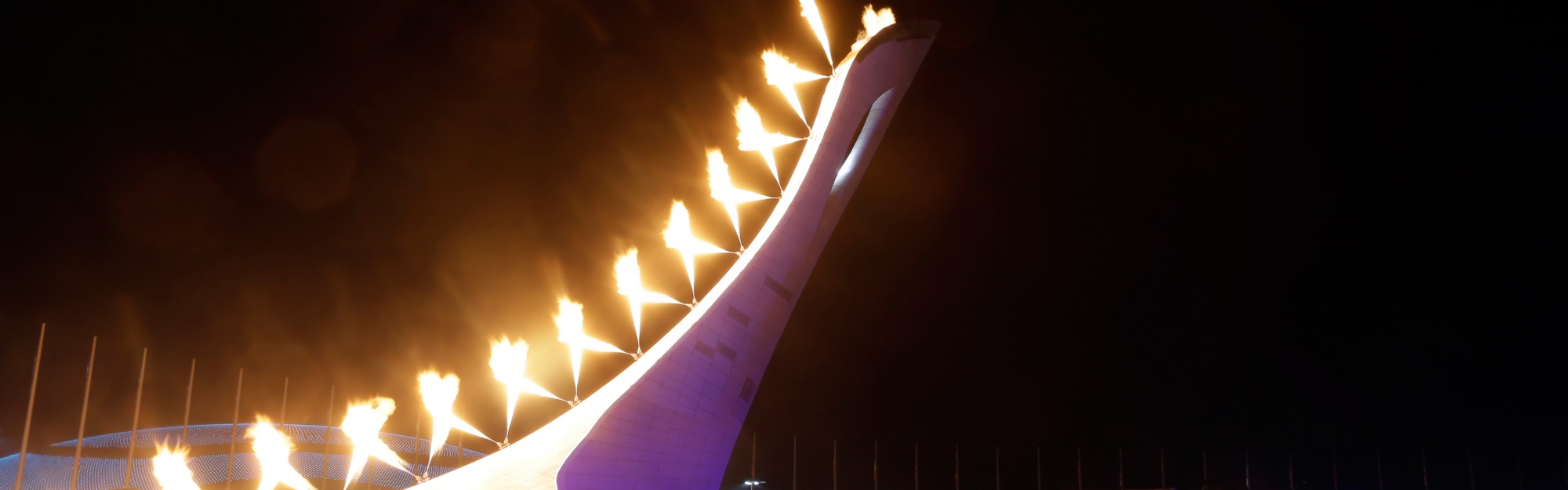 The Olympic Flame - Sochi 2014