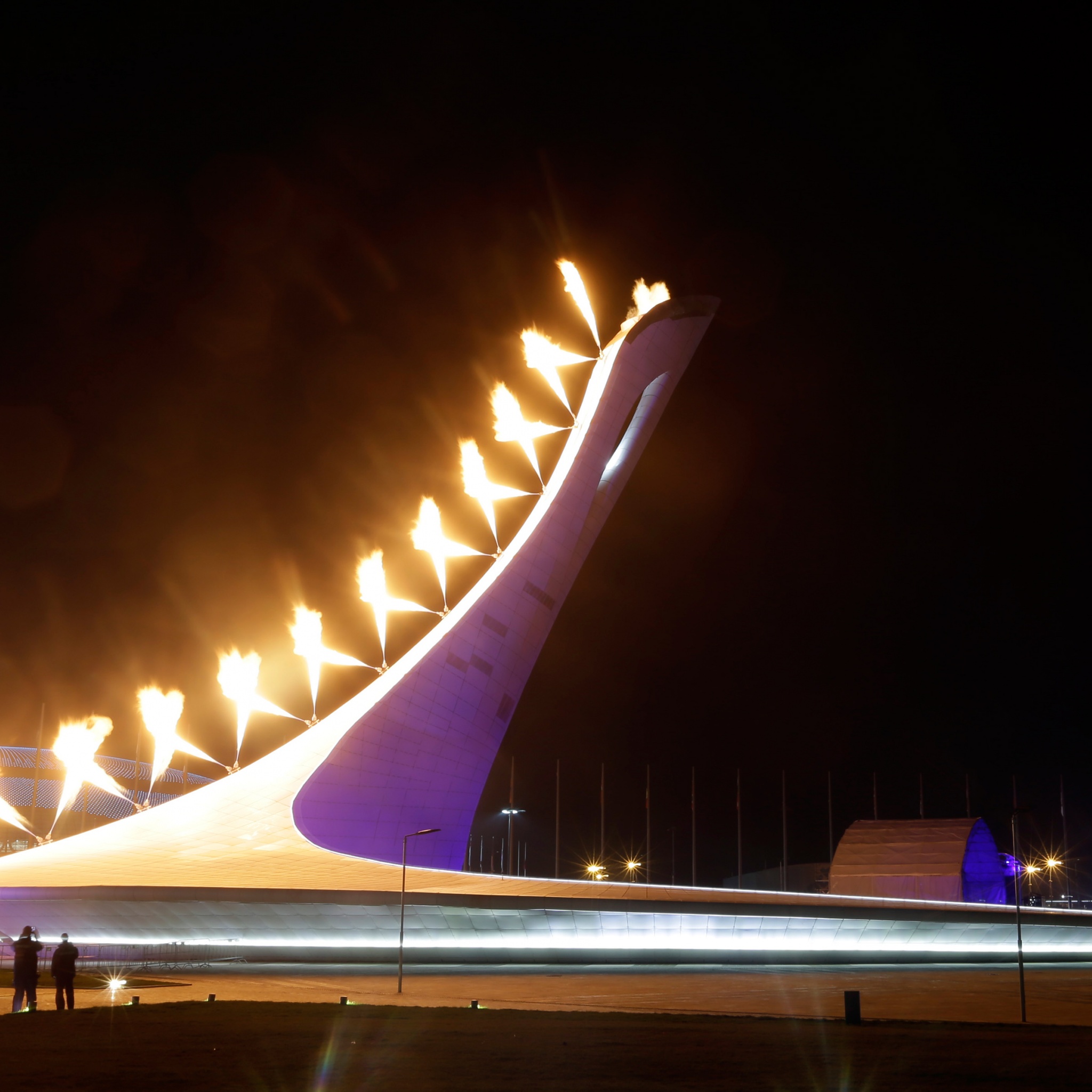 The Olympic Flame - Sochi 2014