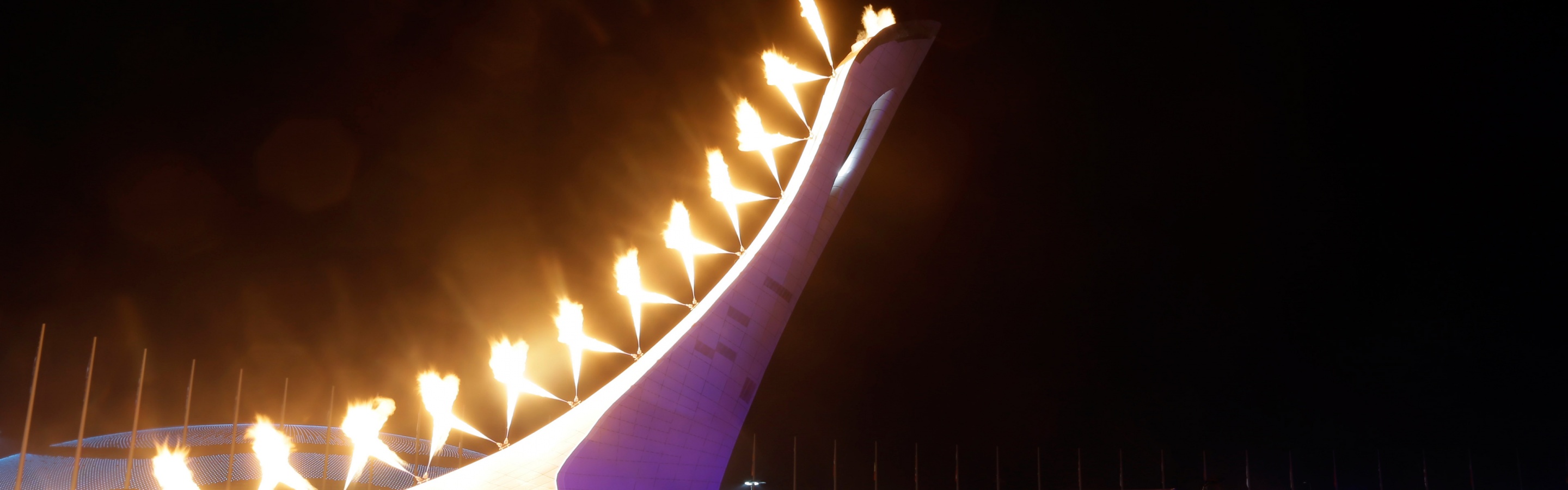 The Olympic Flame - Sochi 2014