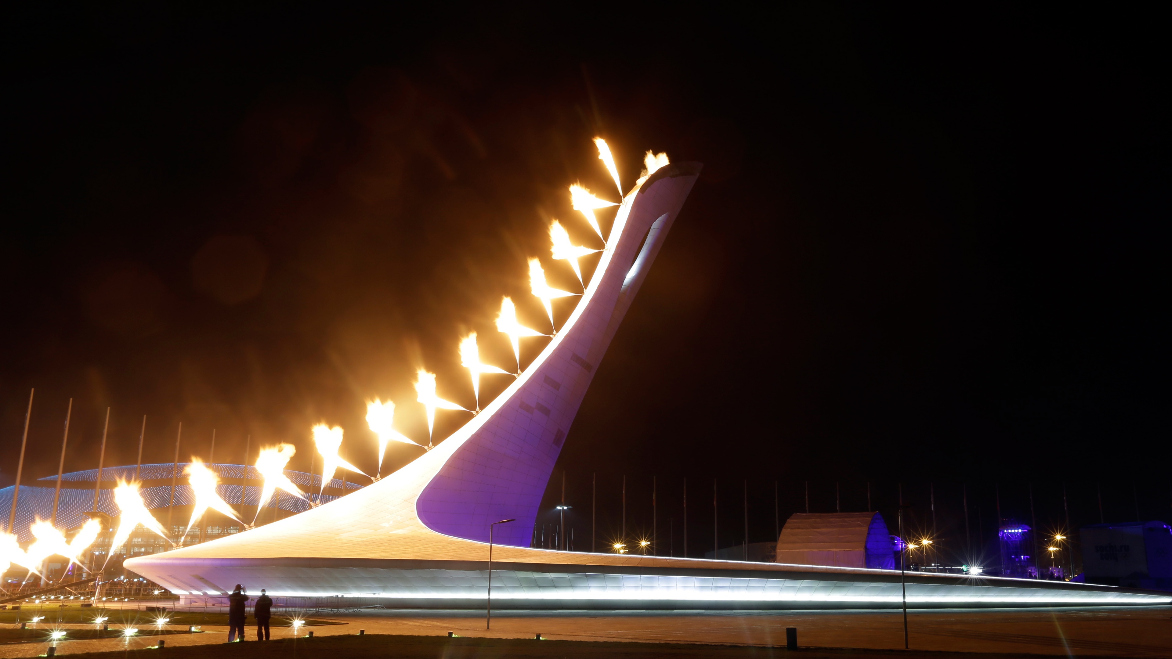 The Olympic Flame - Sochi 2014