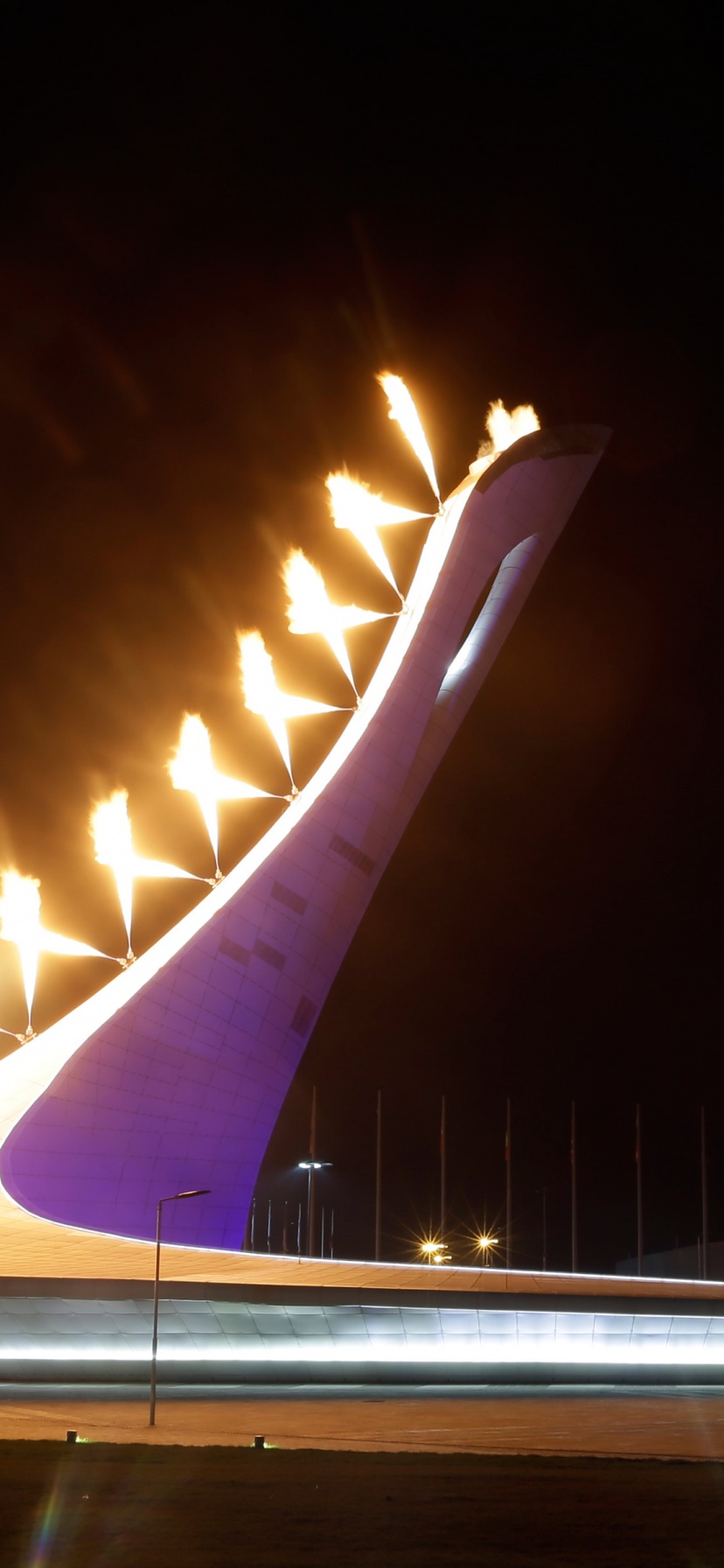 The Olympic Flame - Sochi 2014