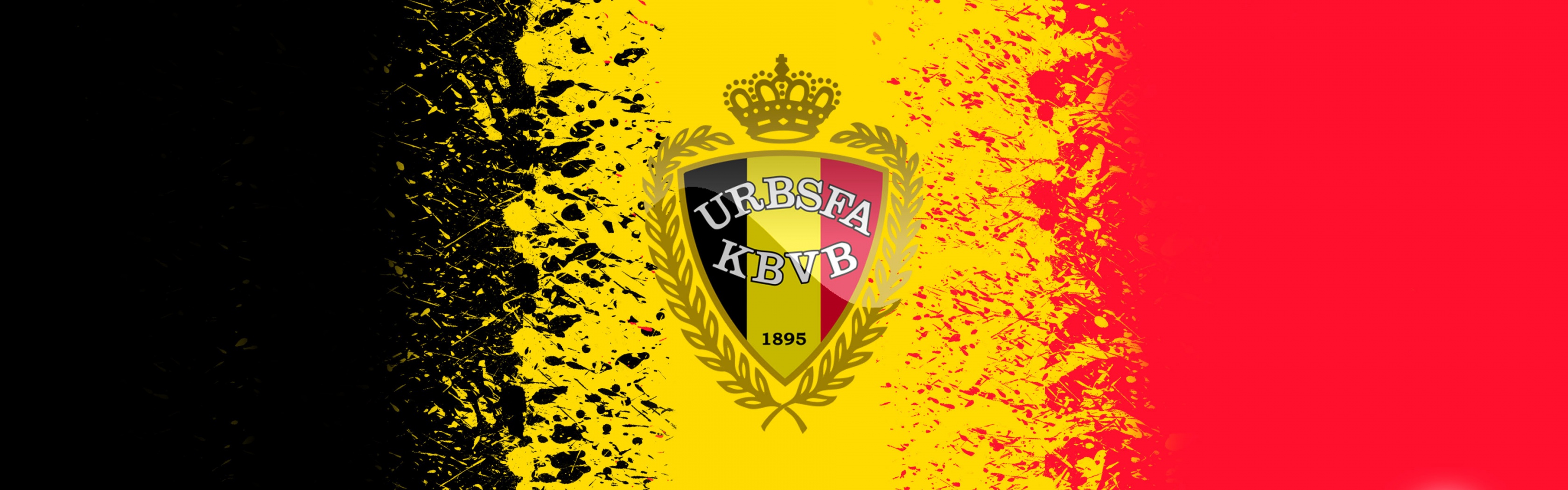 The Red Devils Belgium Football Crest Logo