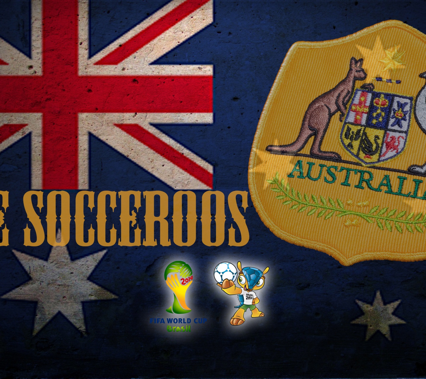 The Socceroos Australia Football Crest