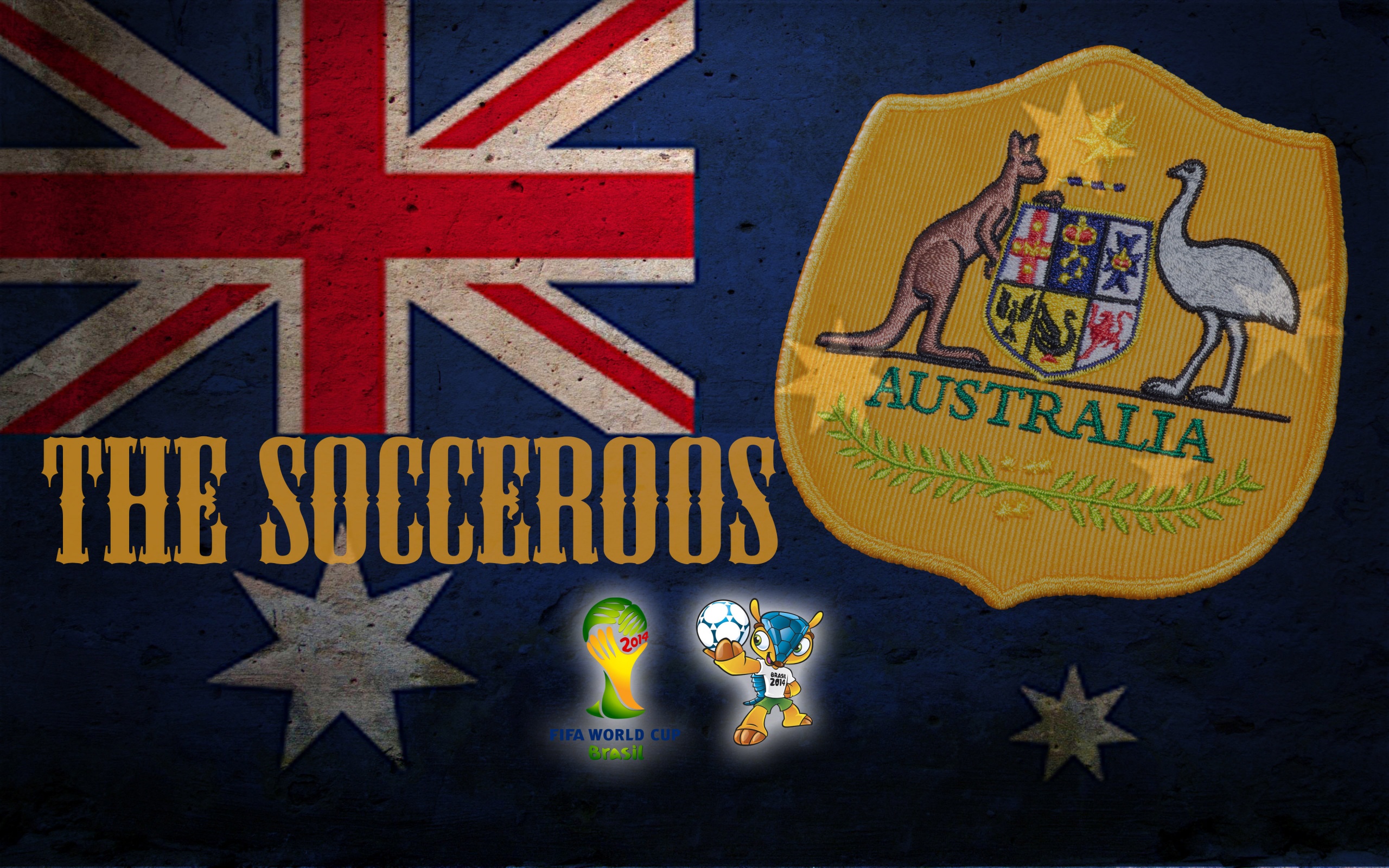 The Socceroos Australia Football Crest