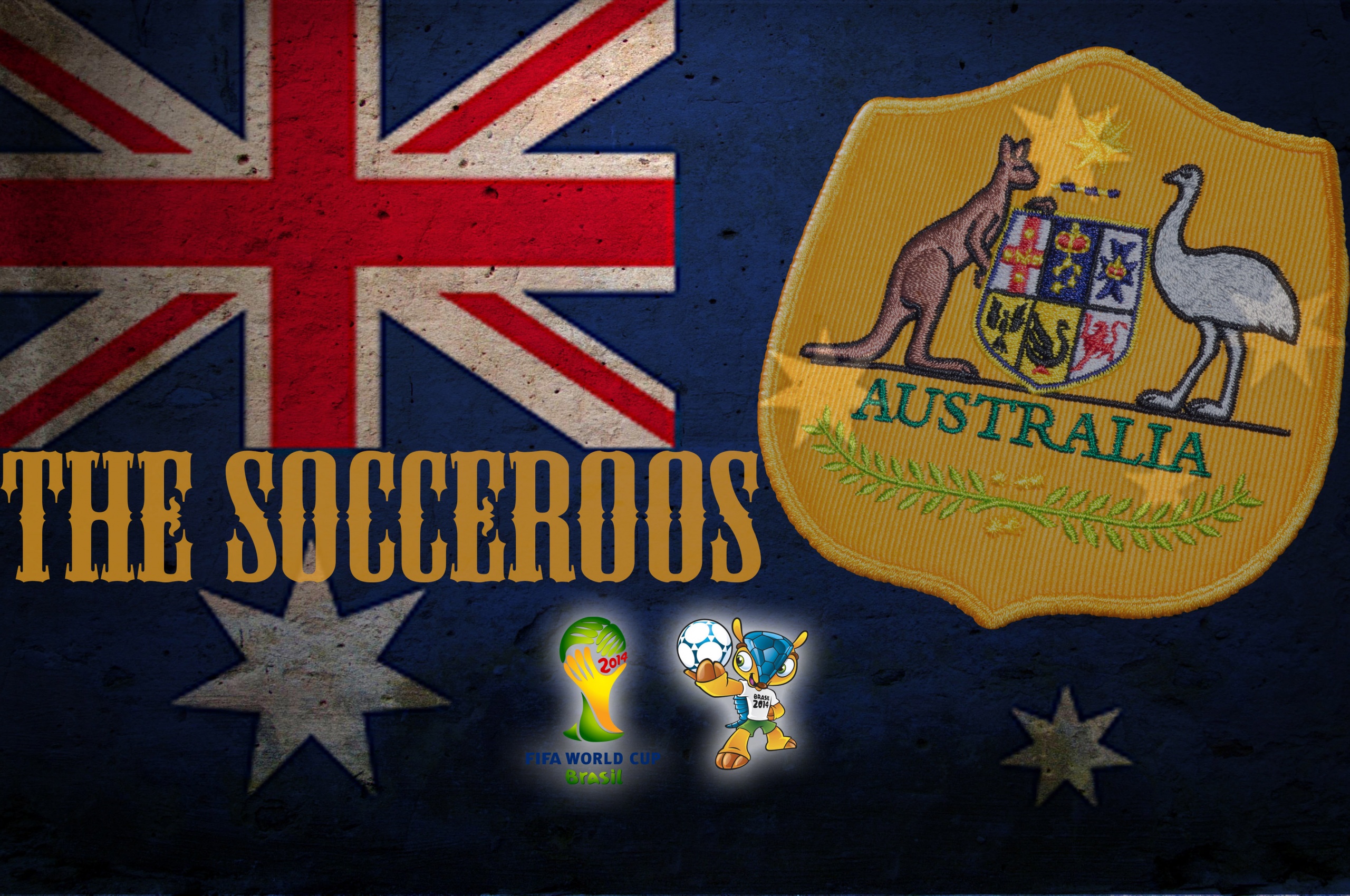 The Socceroos Australia Football Crest