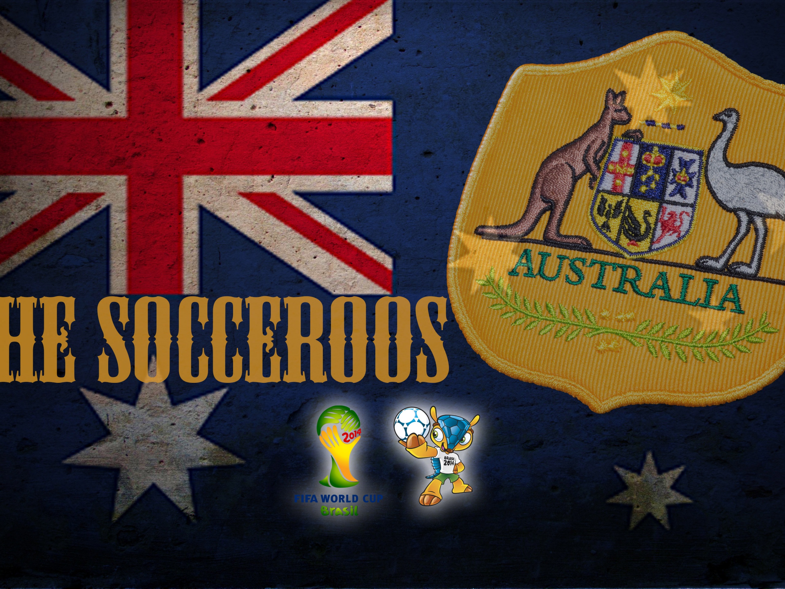 The Socceroos Australia Football Crest