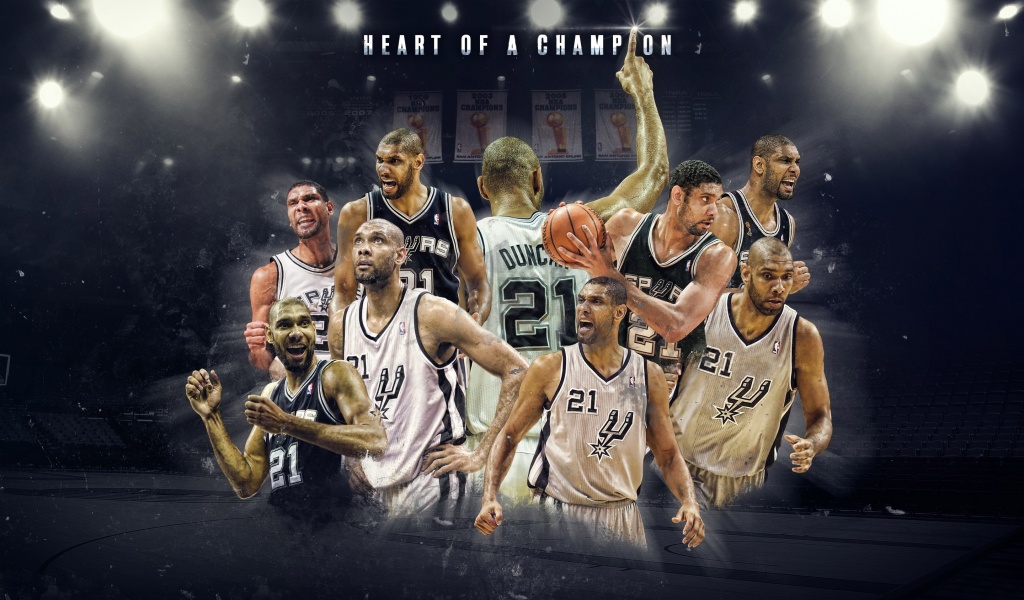 Tim Duncan Heart Of Champion