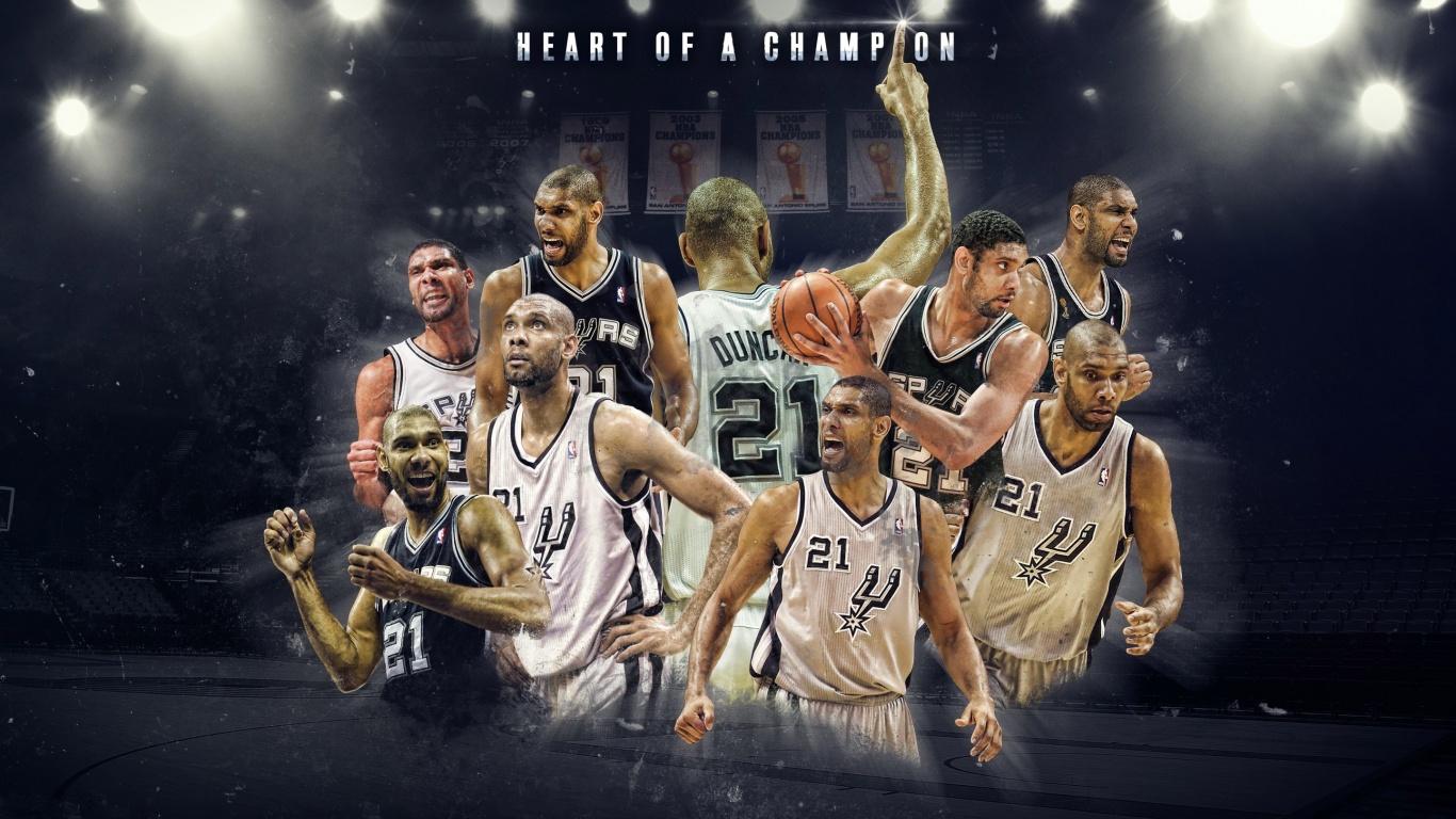 Tim Duncan Heart Of Champion