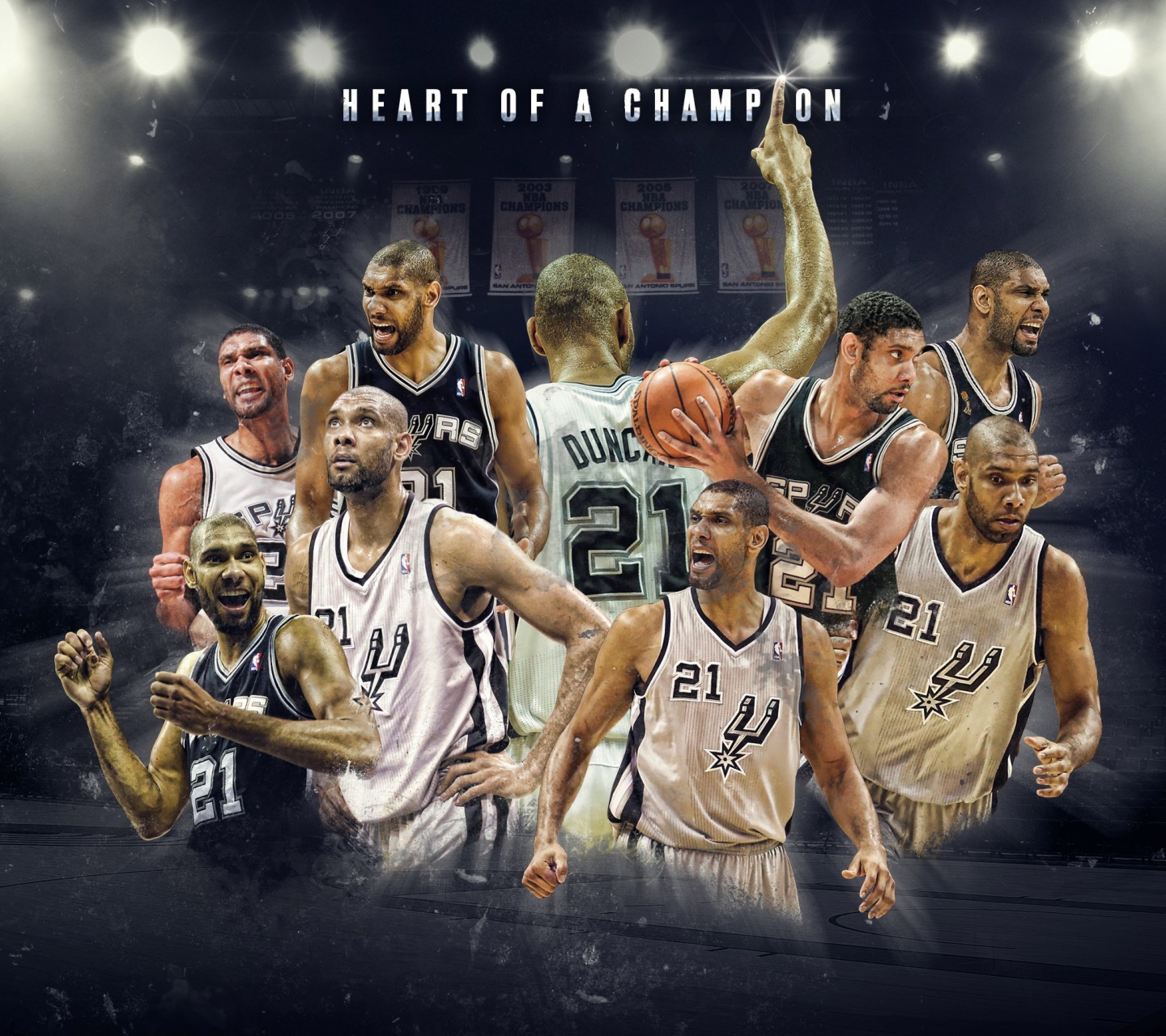 Tim Duncan Heart Of Champion