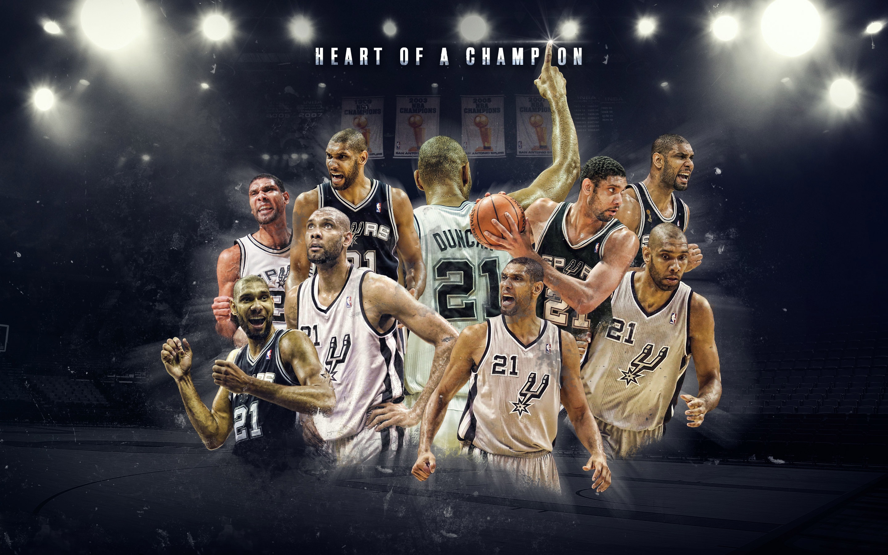 Tim Duncan Heart Of Champion