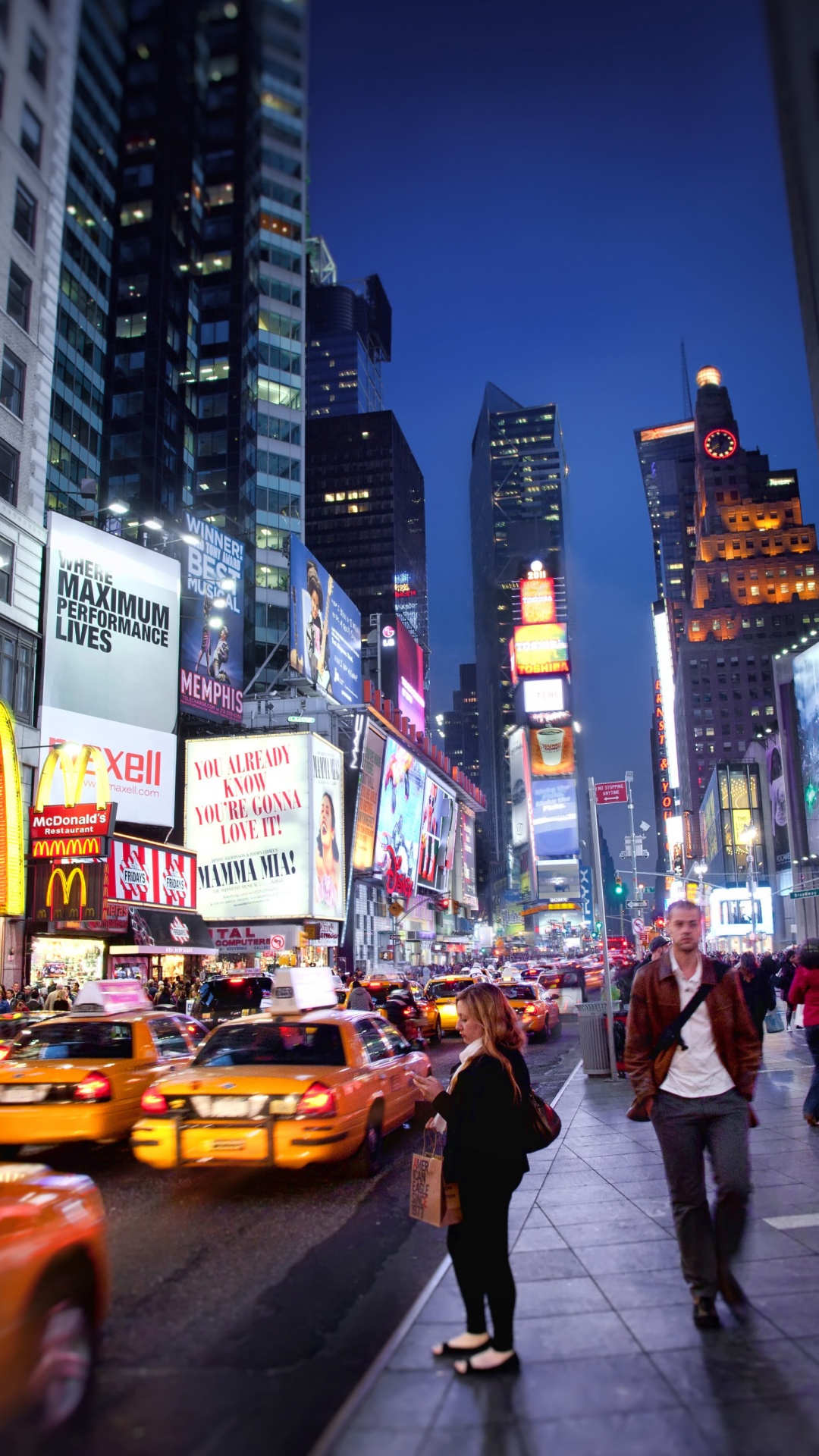 Times Square In New York