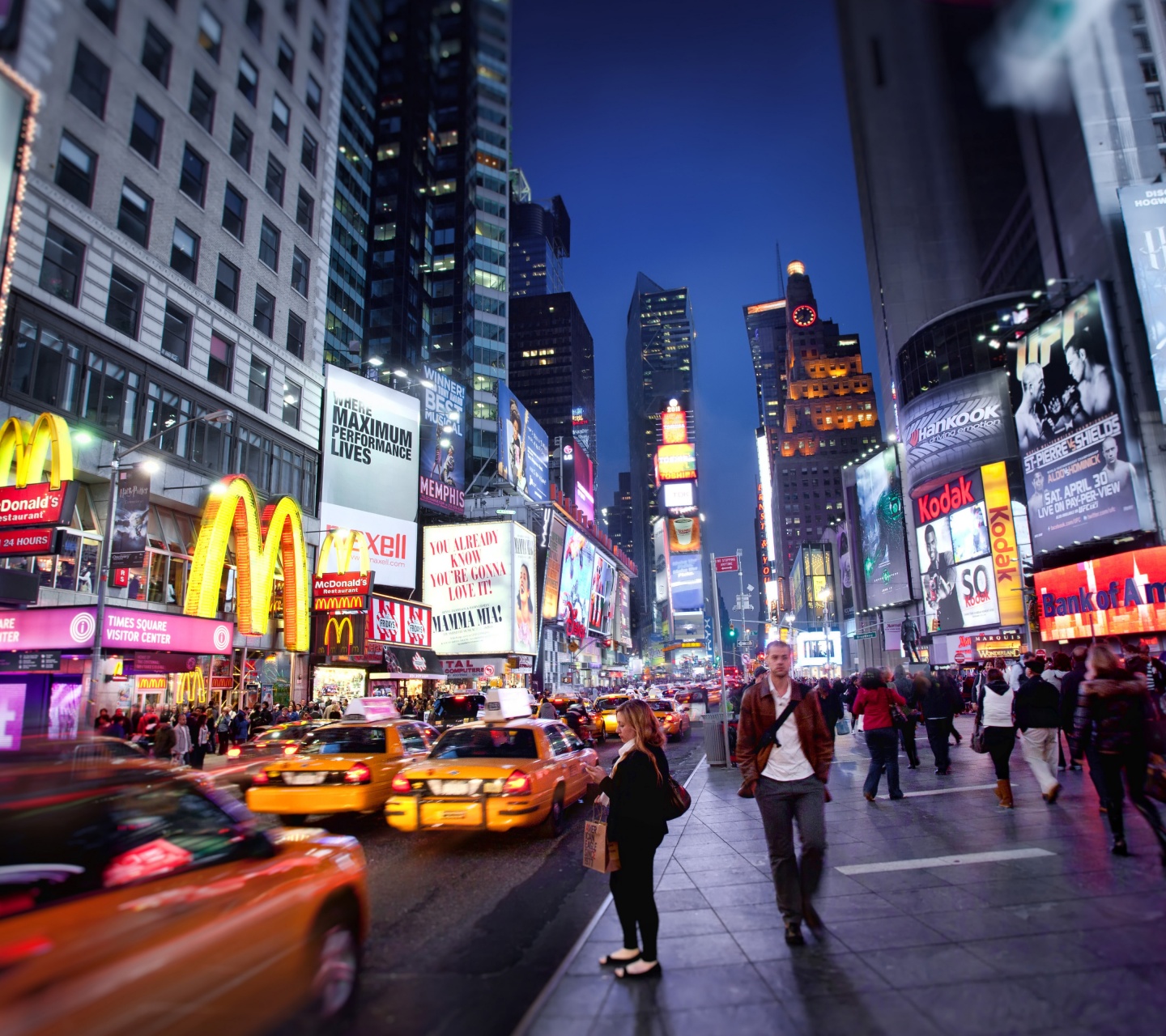 Times Square In New York