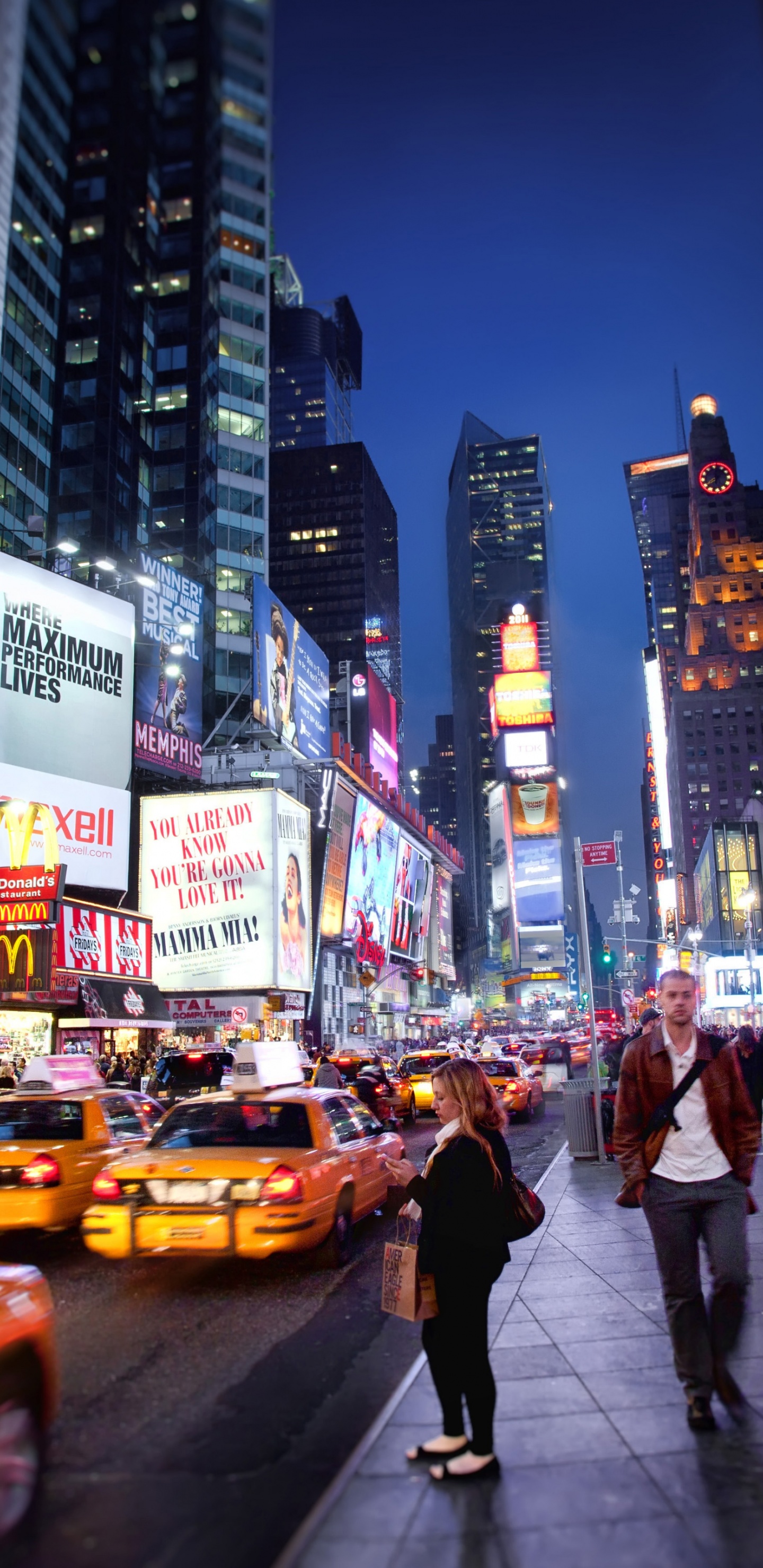 Times Square In New York