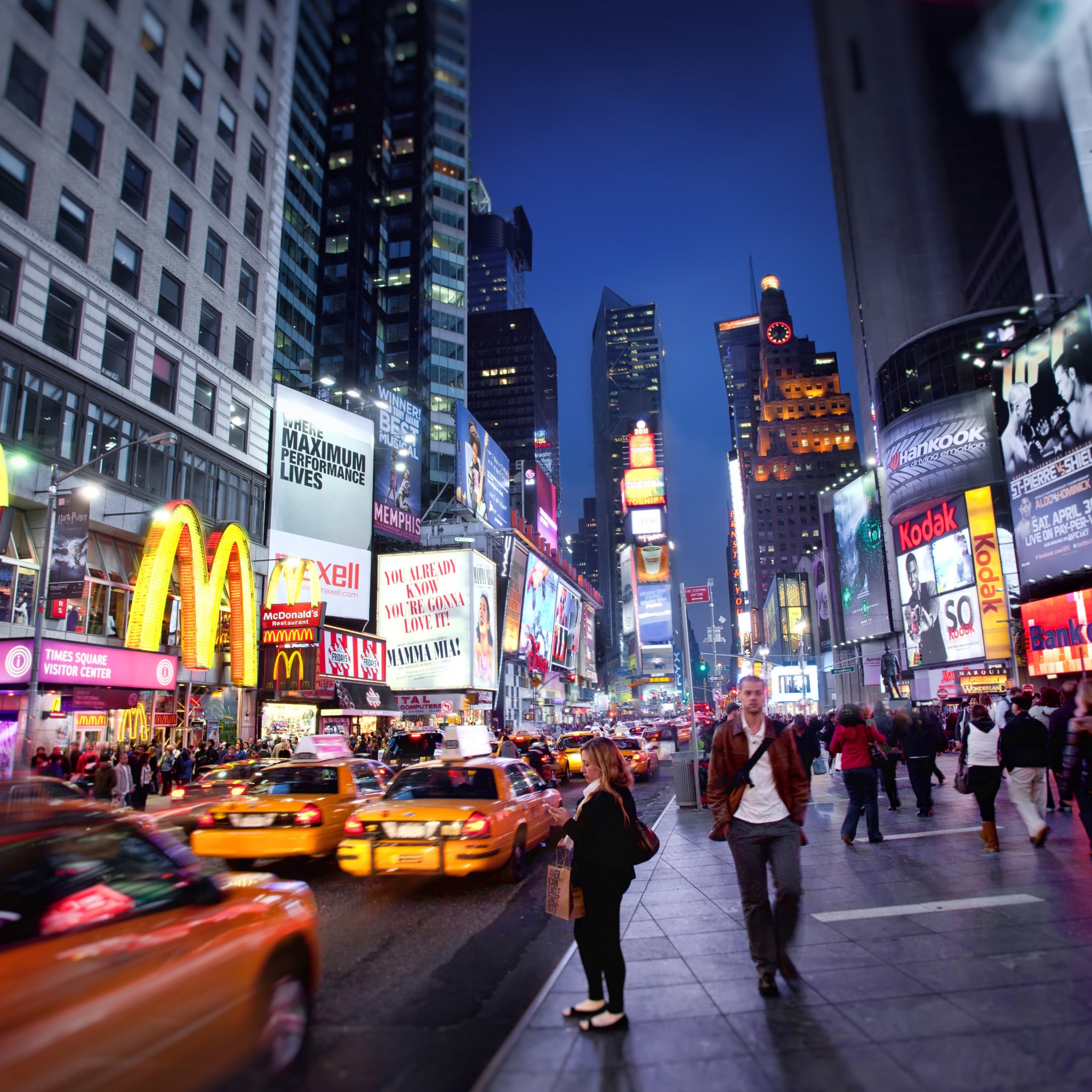 Times Square In New York