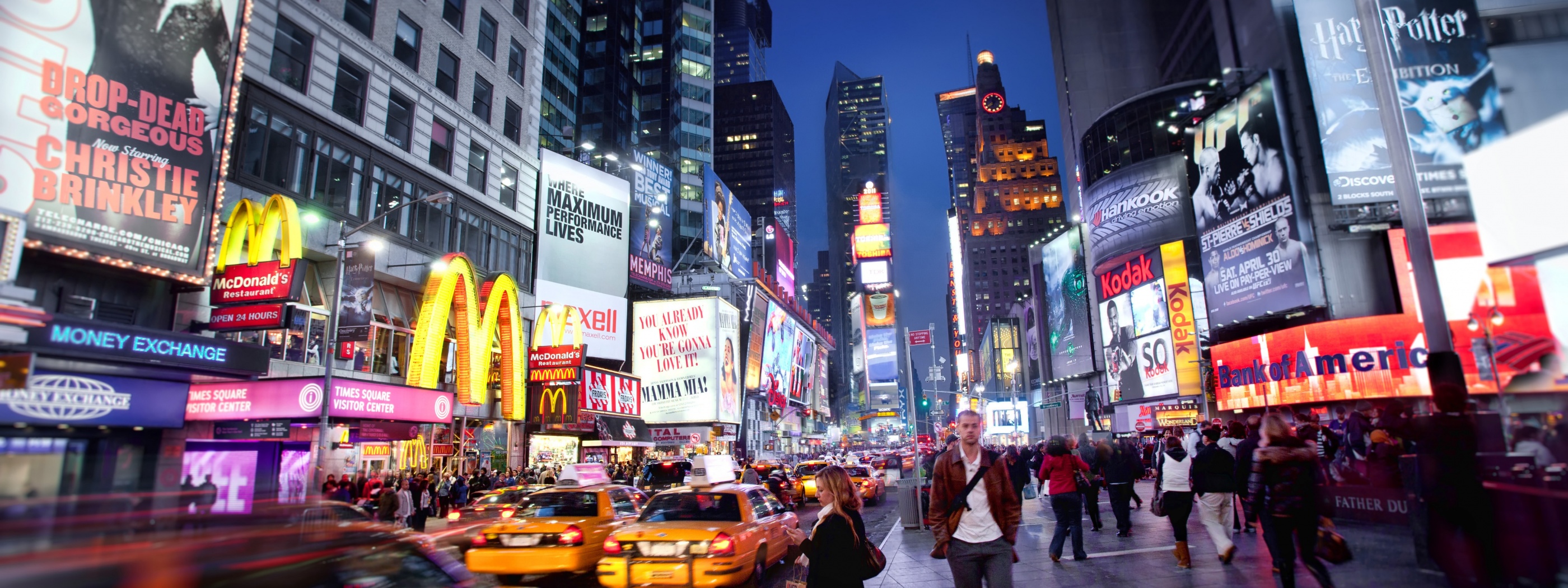 Times Square In New York