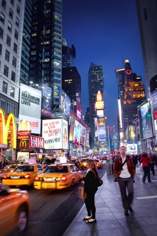 Times Square In New York