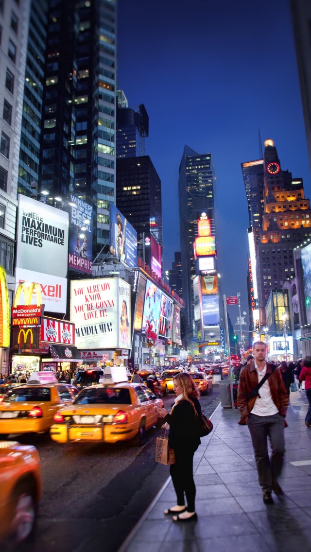 Times Square In New York