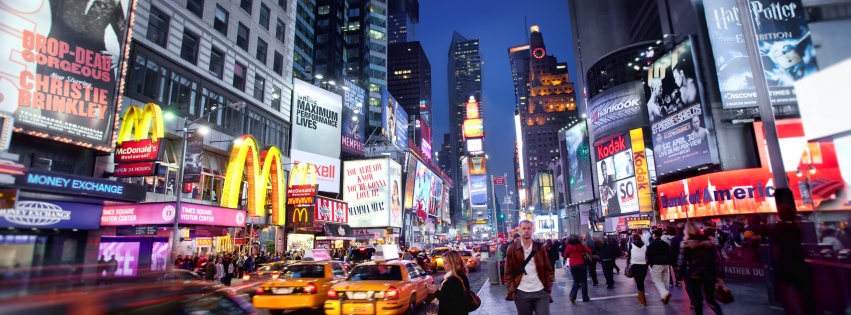 Times Square In New York