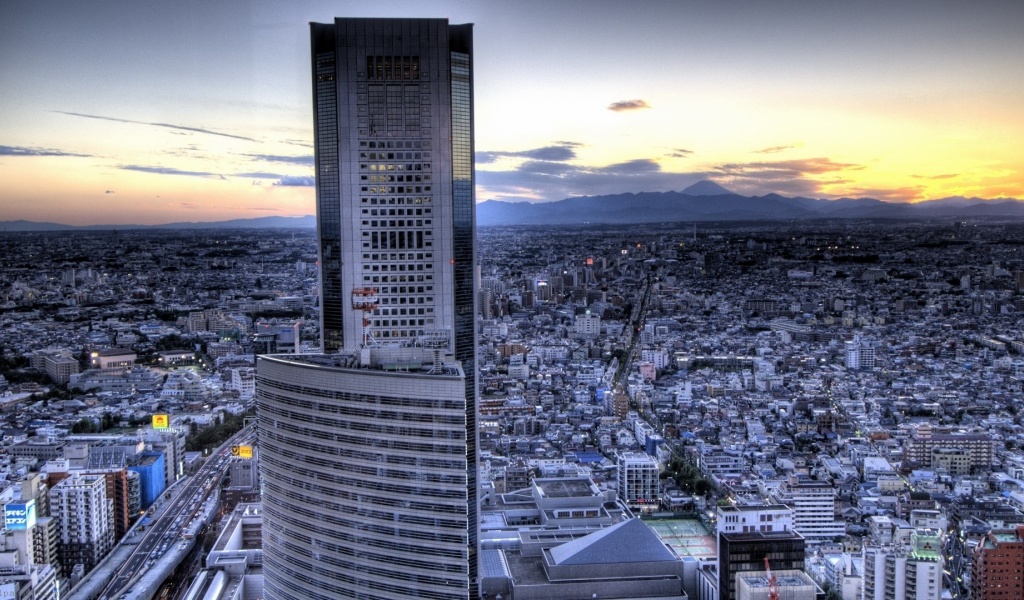 Tokyo Building Skyscrapers City Landscape