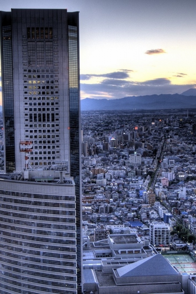 Tokyo Building Skyscrapers City Landscape