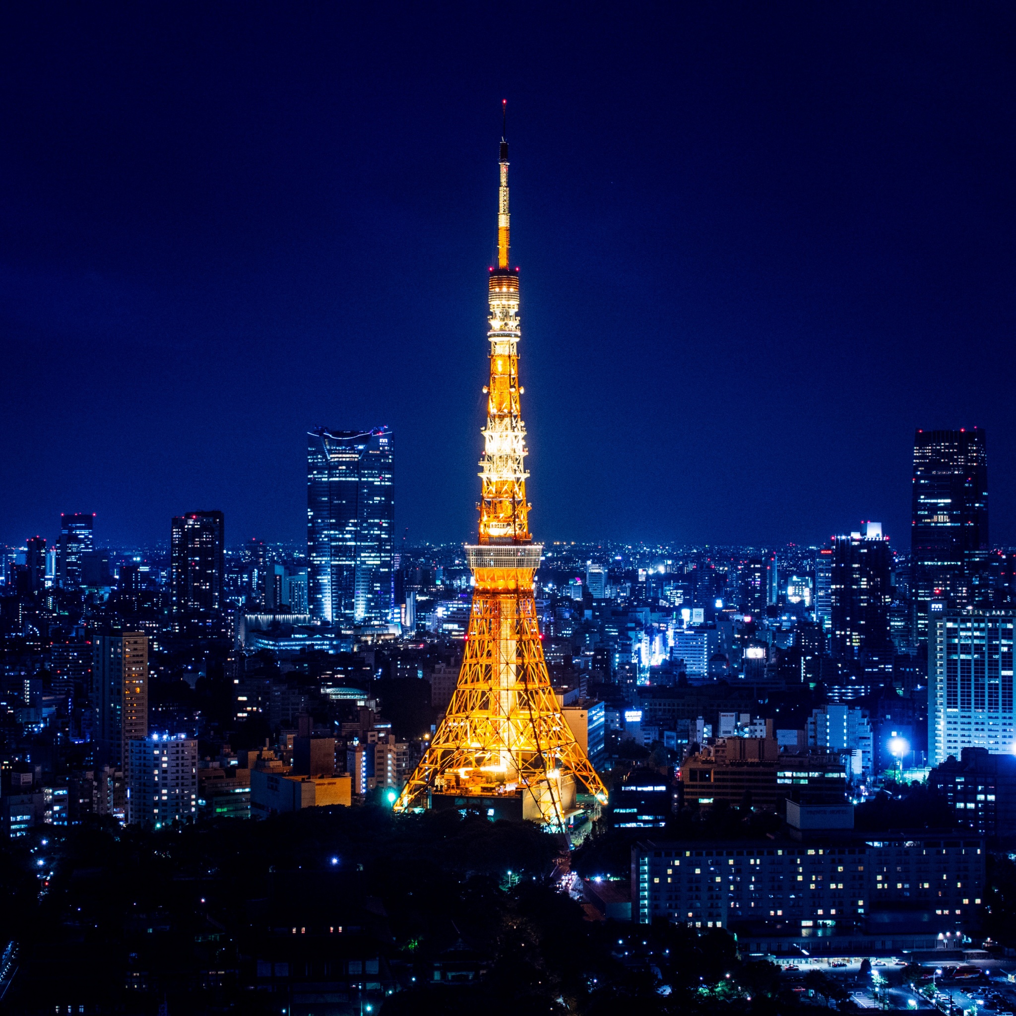 Tokyo Tower At Night