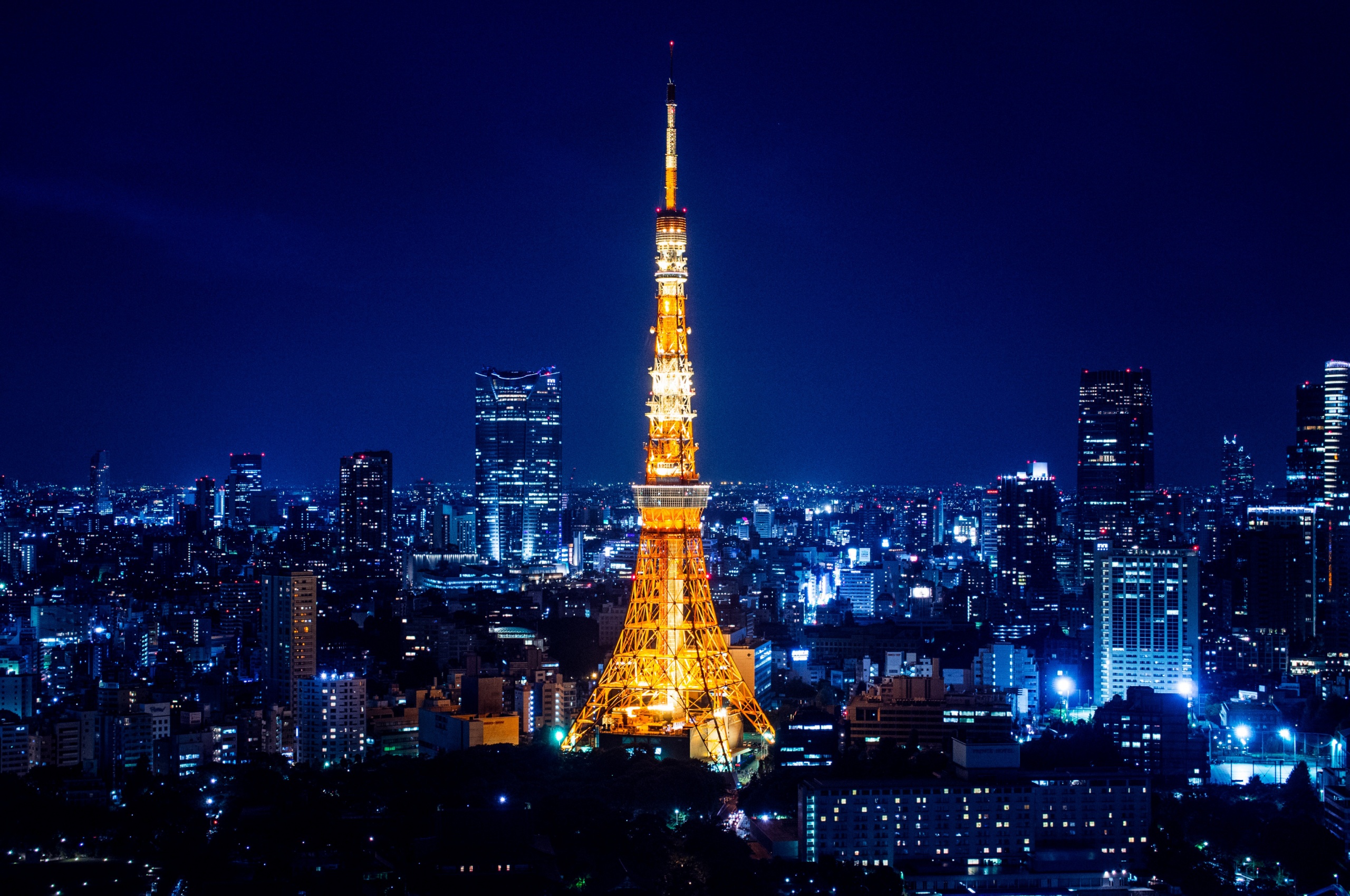 Tokyo Tower At Night