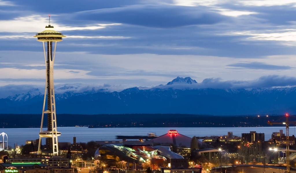 Tower Space Needle In Seattle