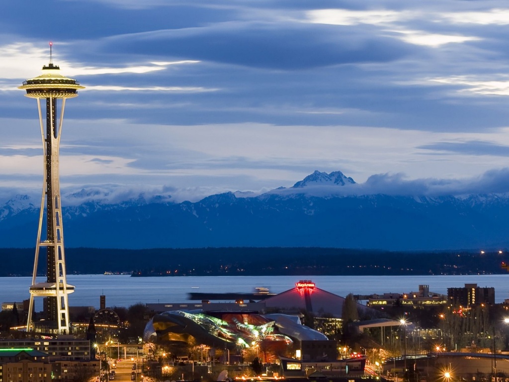 Tower Space Needle In Seattle