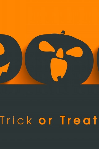 Trick Or Treat Halloween Pumpkins