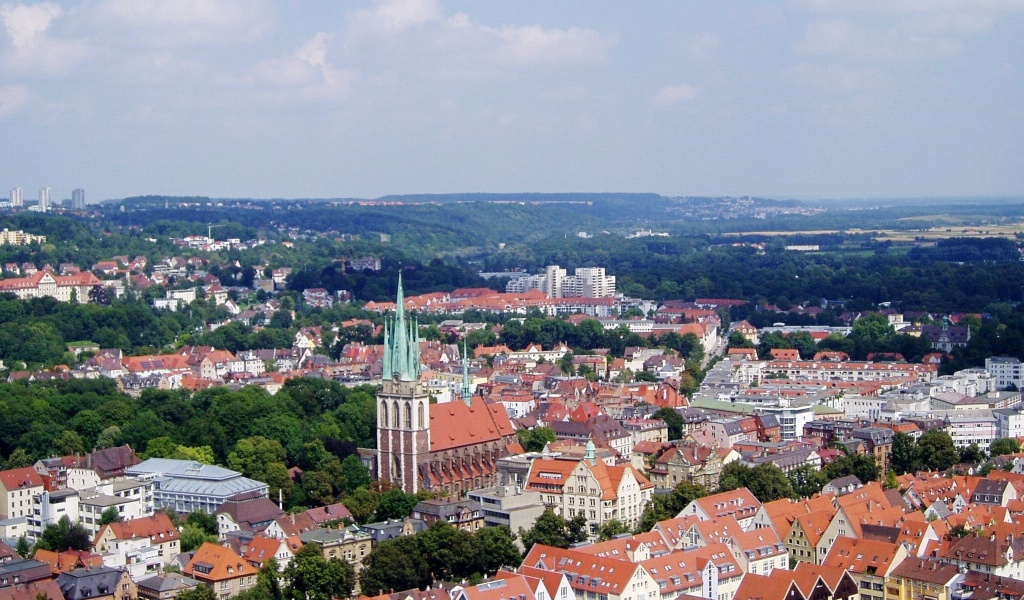 Ulm Panoramic Baden Wurttemberg Germany