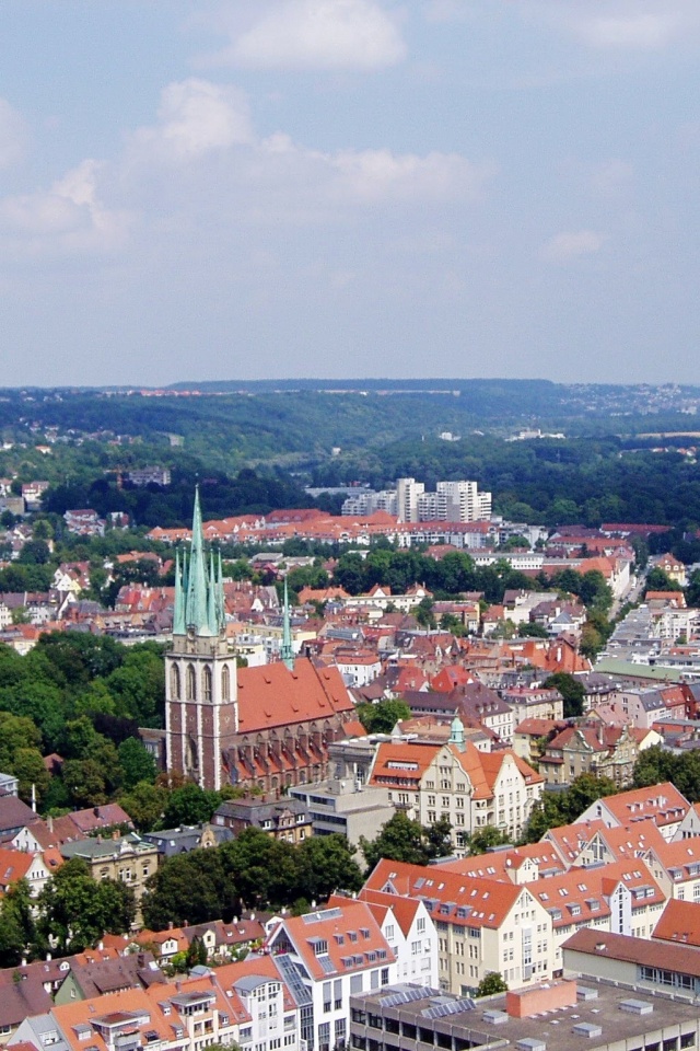 Ulm Panoramic Baden Wurttemberg Germany