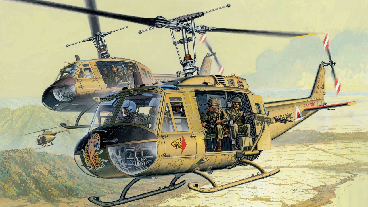 U.S. Army Bell UH-1D Iroquois