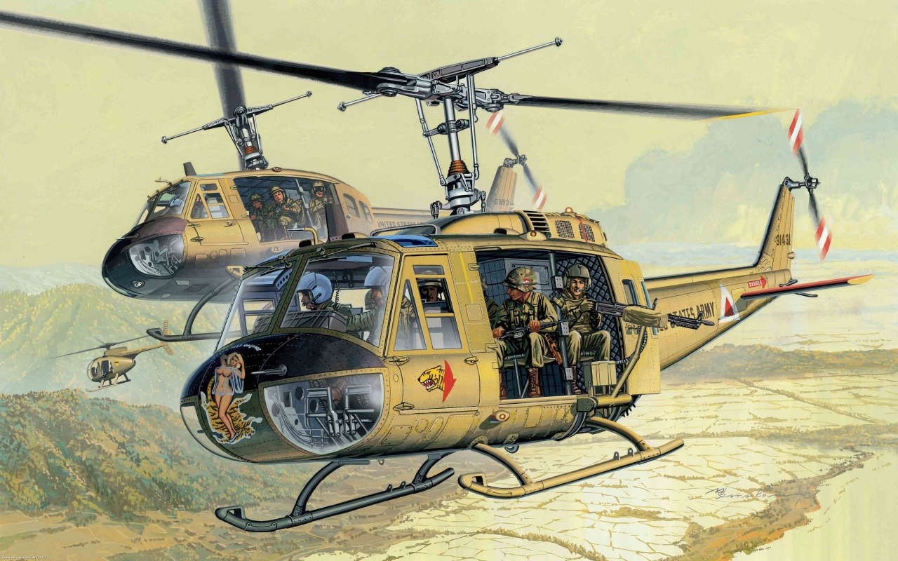 U.S. Army Bell UH-1D Iroquois