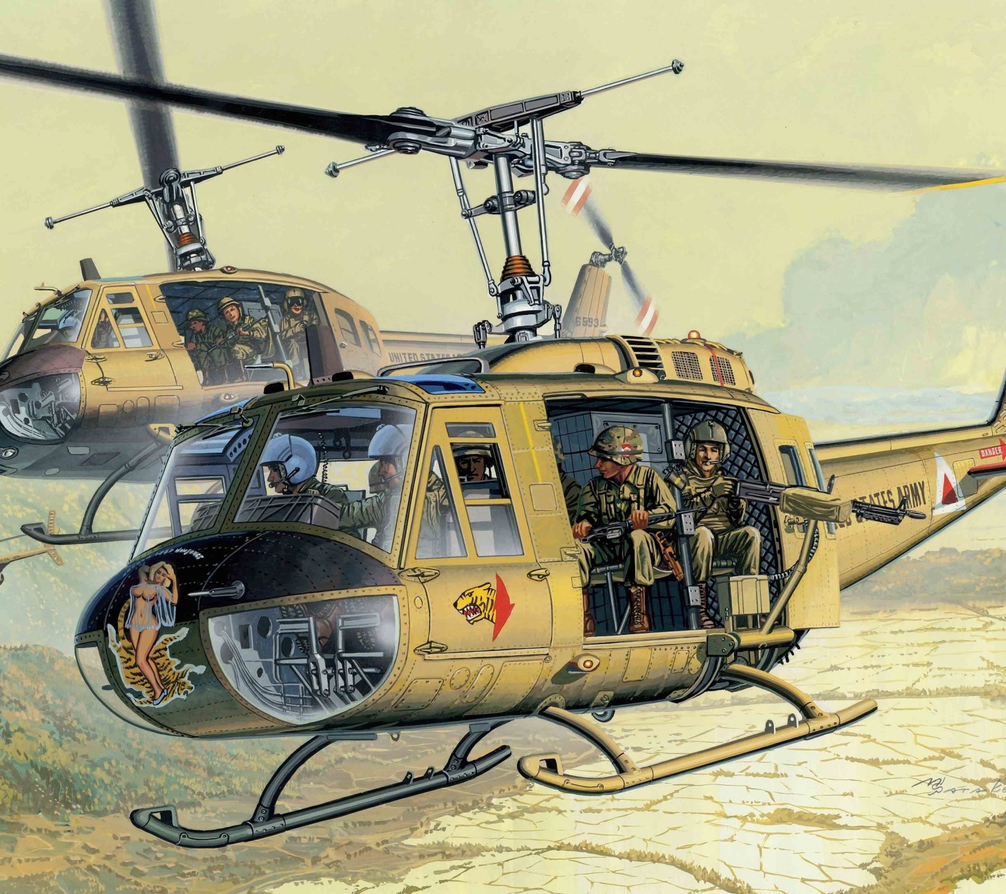 U.S. Army Bell UH-1D Iroquois