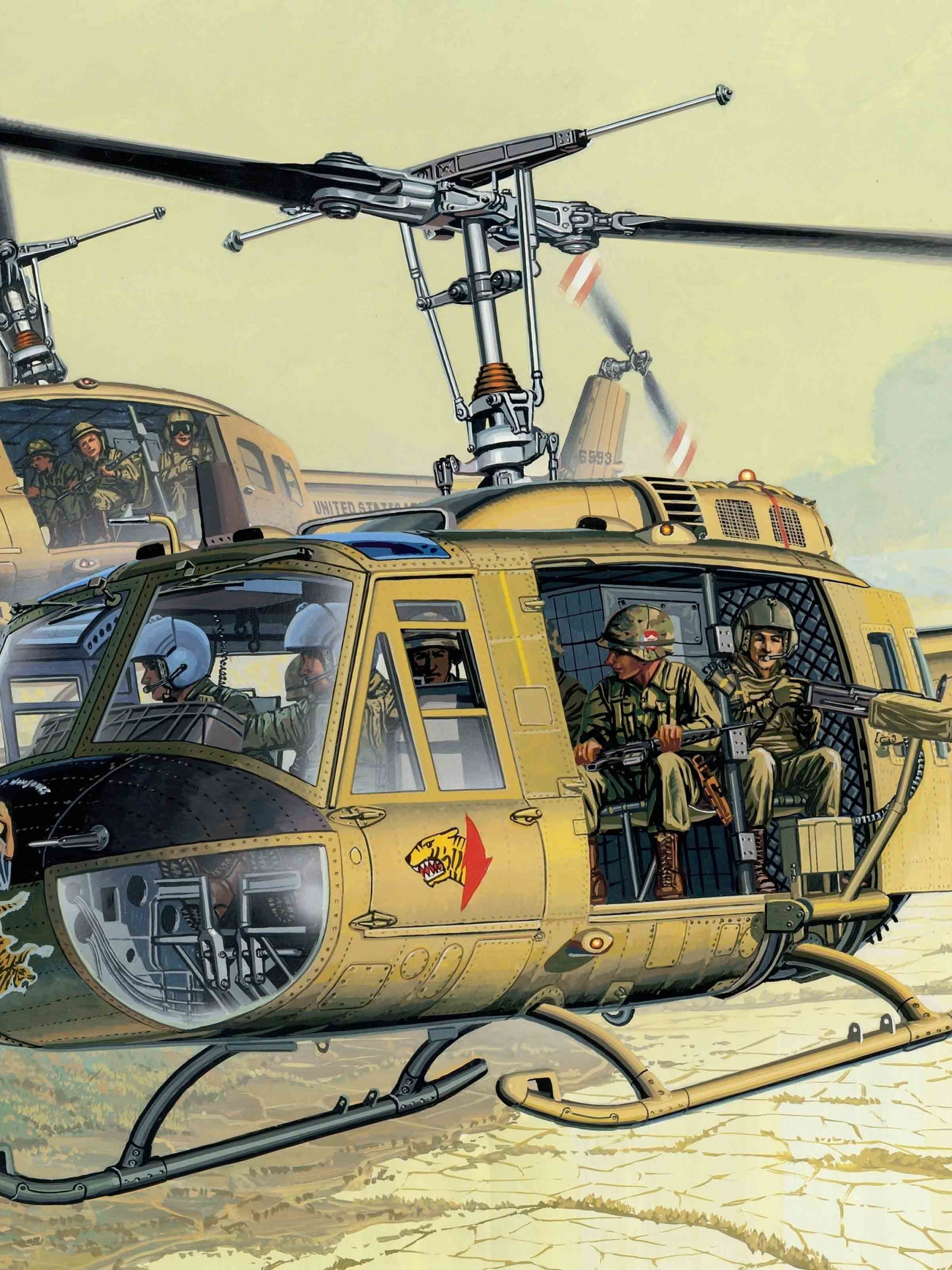 U.S. Army Bell UH-1D Iroquois