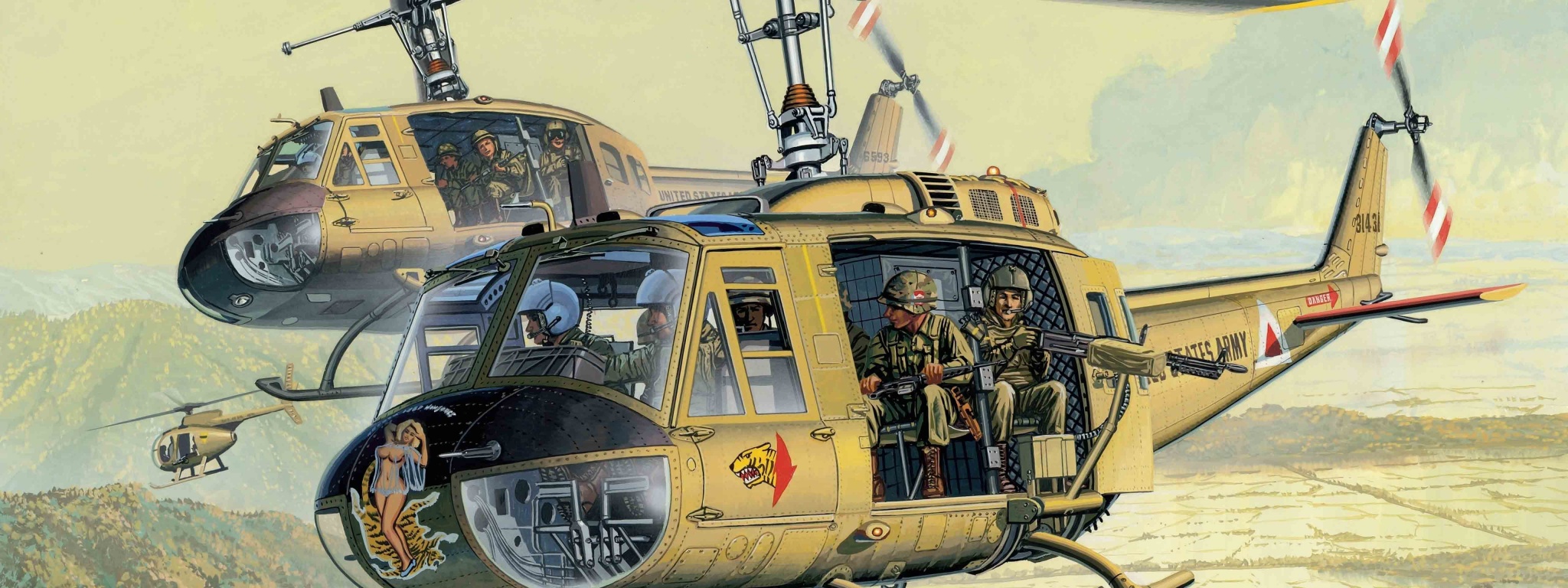 U.S. Army Bell UH-1D Iroquois