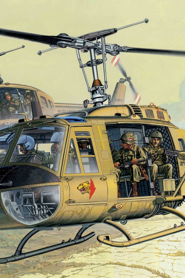 U.S. Army Bell UH-1D Iroquois