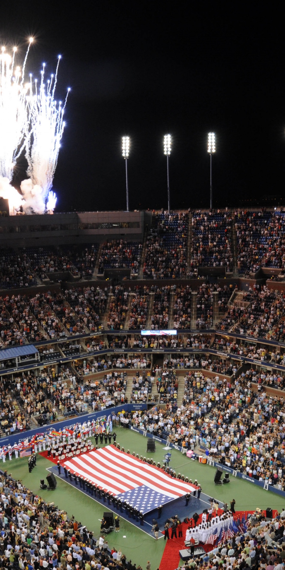 US Open And Fireworks