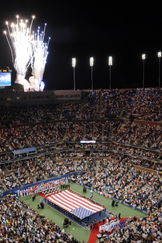 US Open And Fireworks