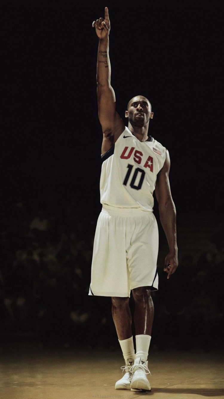 Usa National Basketball Team Kobe Bryant Black Mamba