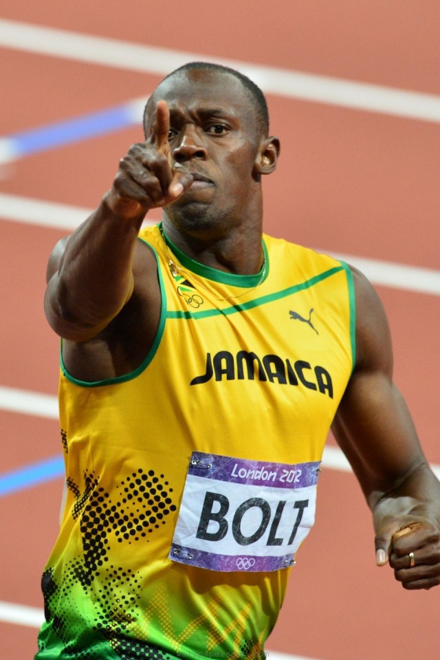 Usain Bolt Jamaica Sprinting Athletes