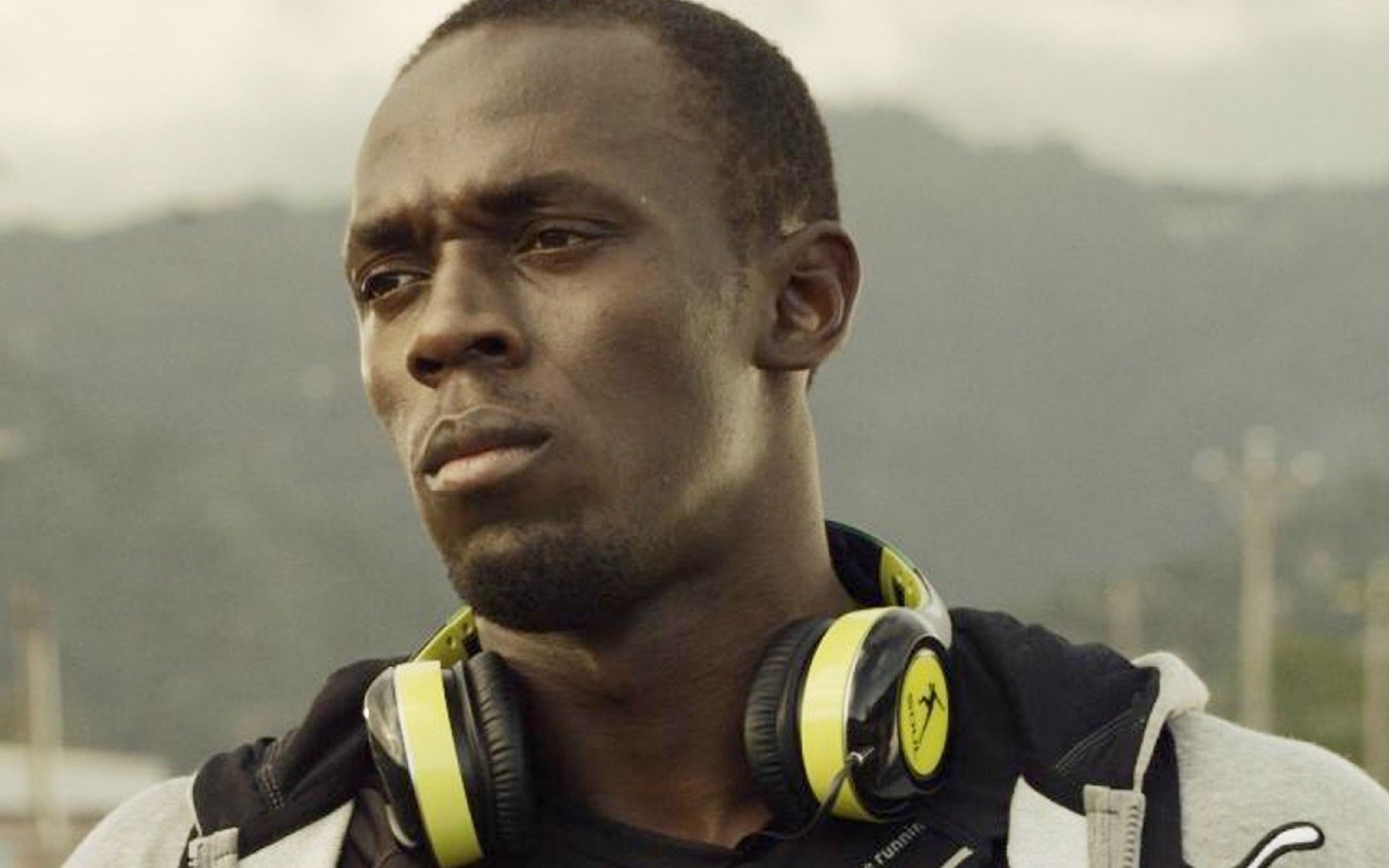 Usain Bolt Jamaica Sprinting Athletes Headset