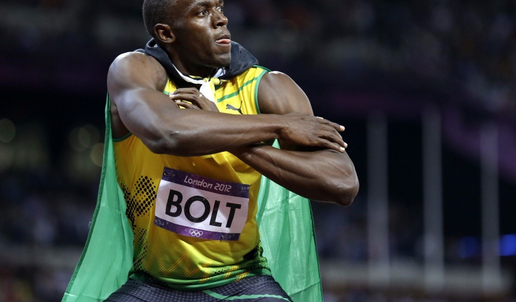 Usain Bolt Jamaica Sprinting Athletes Olympic Games Cool Pose